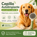Cepillo Autolimpiante para perros y gatos